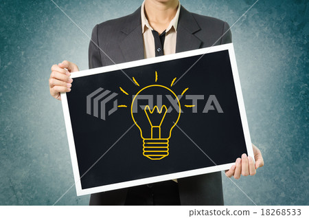 Business woman writing customer Business woman writing customer 18268533