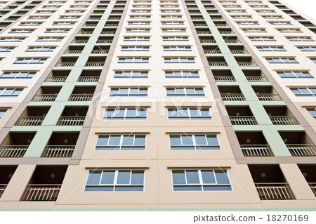 window of condo building window of condo building 18270169