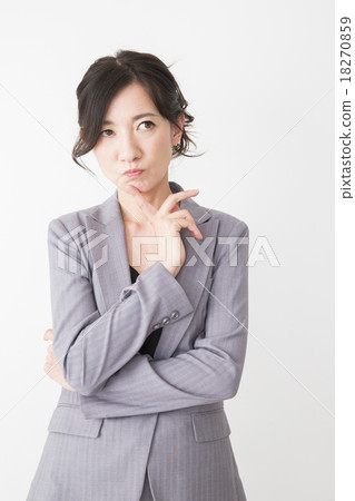 Middle women in suit Middle women in suit 18270859