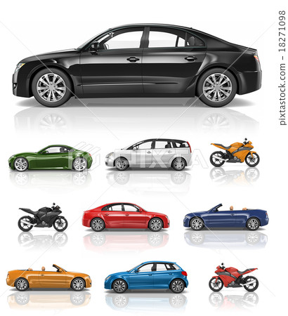 Transportation Vehicle Car Motorcycle Performance Concept Transportation Vehicle Car Motorcycle Performance Concept 18271098