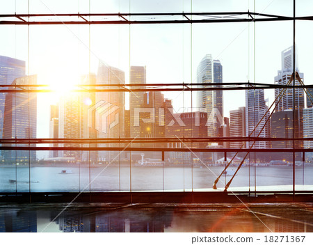 City Lights Urban Scenic View Buildings Concept City Lights Urban Scenic View Buildings Concept 18271367