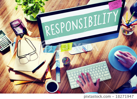 Responsibility Duty Obligation Job Trustworthy Concept 18271947