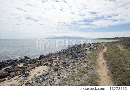 Kaiolohia海灘(海難海灘)拉奈島,夏威夷 - 6 Kaiolohia海灘(海難海灘)拉奈島,夏威夷 - 6 18272283