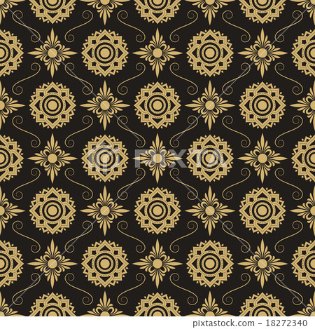 Asian Art  Abstract Background 18272340