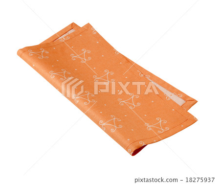 Napkin with ornaments Napkin with ornaments 18275937