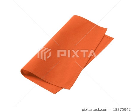 Orange napkin Orange napkin 18275942