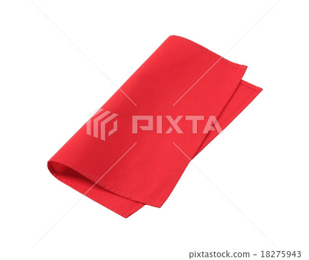 Red napkin Red napkin 18275943