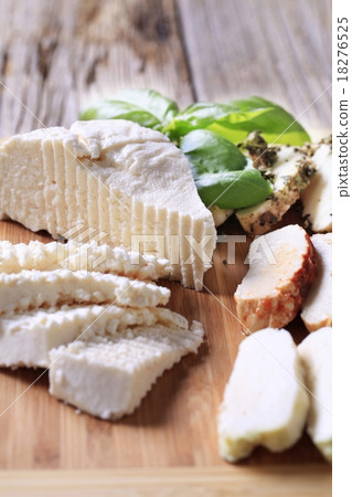 Selection of cheeses 18276525