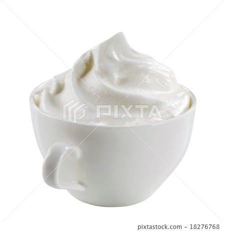 Whipped cream in a cup 18276768