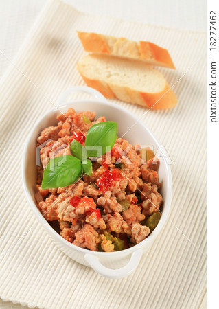 Minced meat stir fry Minced meat stir fry 18277462