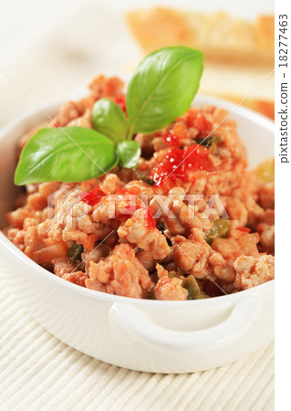 Stir-fried minced meat 18277463