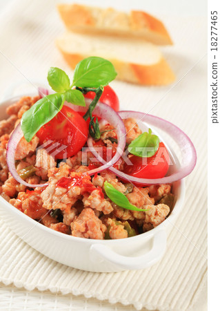 Stir-fried minced meat Stir-fried minced meat 18277465