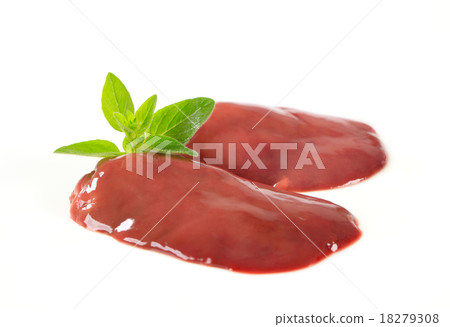 Raw chicken liver Raw chicken liver 18279308