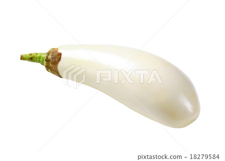 Fresh white aubergine 18279584