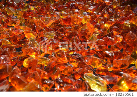 Glass cullet (Orange) 18280561
