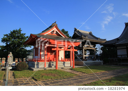Shikoku Alien Temple 6th Buddha 'Ryokoin' Inari Shimamidin 18281974
