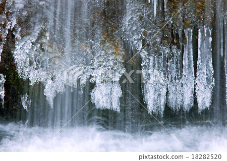 Winter waterfall Winter waterfall 18282520