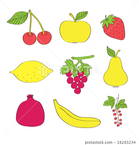 Berries and fruits Berries and fruits 18283234