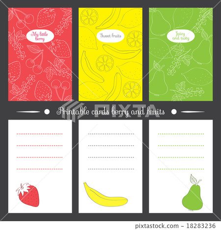 Berries and fruits Berries and fruits 18283236