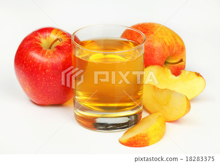 Glass of apple juice Glass of apple juice 18283375