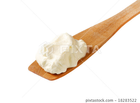 Cream on spatula Cream on spatula 18283522