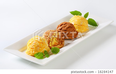 Scoops of ice cream Scoops of ice cream 18284147