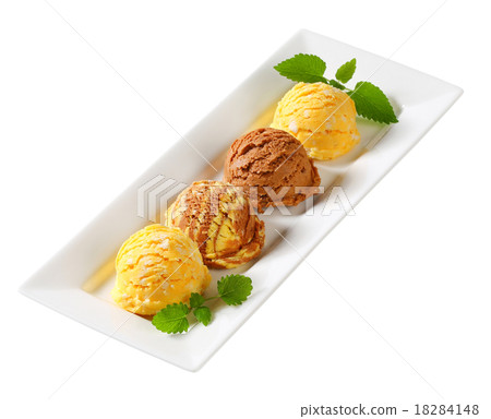 Scoops of ice cream Scoops of ice cream 18284148