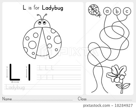 Alphabet A-Z Tracing and puzzle Worksheet 18284927