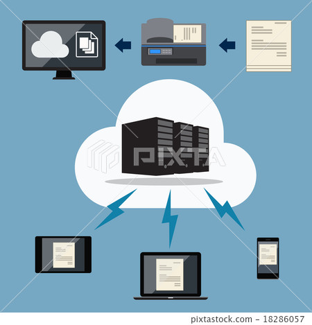Big data. Cloud document storage 18286057