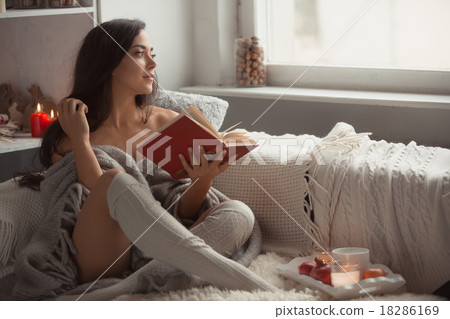 Young woman at home 18286169