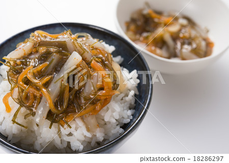 Matsumae醃製醃製米飯和Matsumae泡菜 18286297