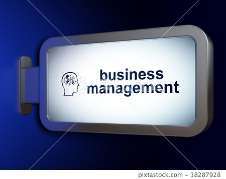 Business concept: Business Management and Head Business concept: Business Management and Head 18287928
