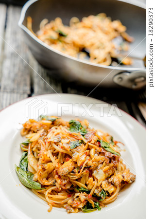 Spicy spaghetti 18290373