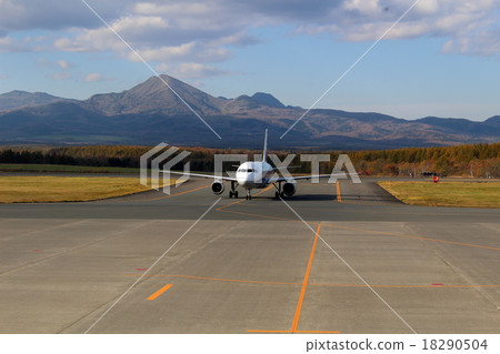 抵達Nemuro Shibetsu Airport A320客機北海道 抵達Nemuro Shibetsu Airport A320客機北海道 18290504