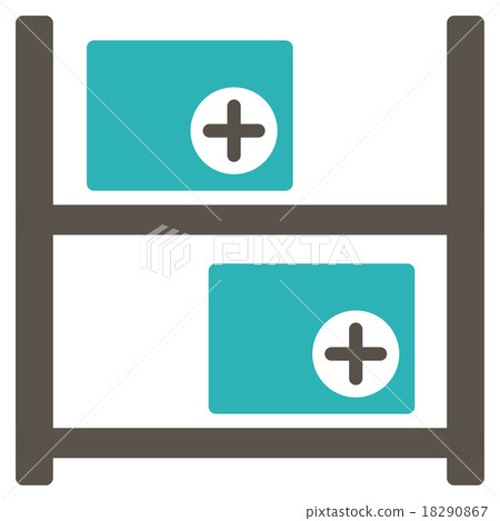 Medical Warehouse Icon 18290867