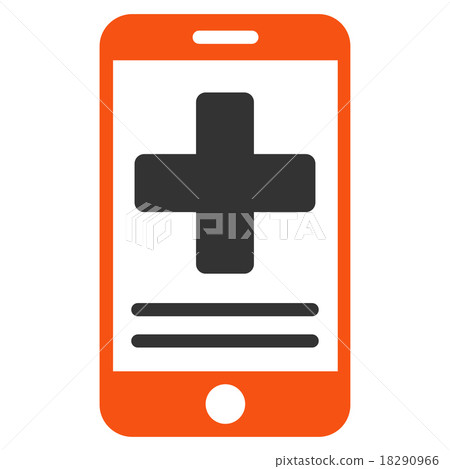Online Medical Data Icon 18290966