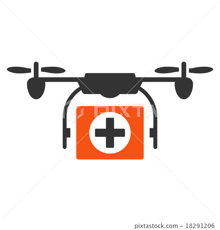 Medical Drone Icon 18291206