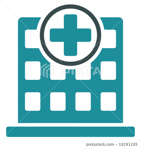Clinic Building Icon-插圖素材 [18291285] - PIXTA圖庫