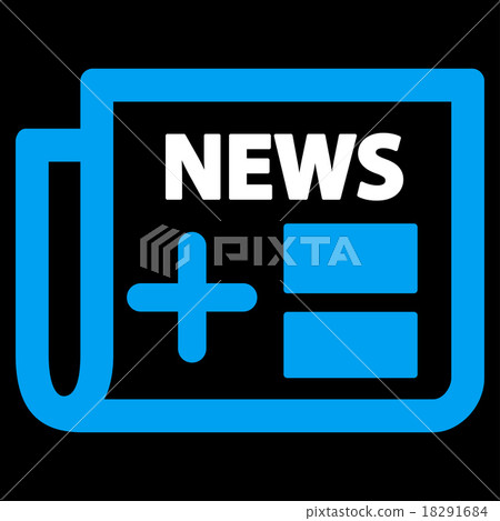 Medical Newspaper Icon 18291684