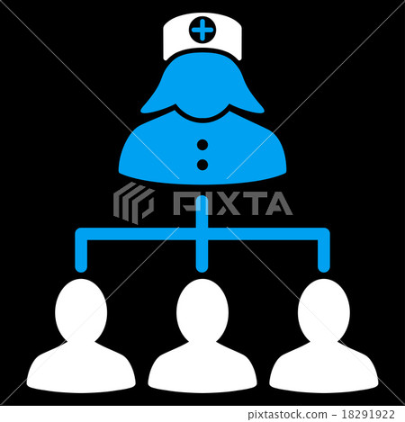 Nurse Patients Icon Nurse Patients Icon 18291922