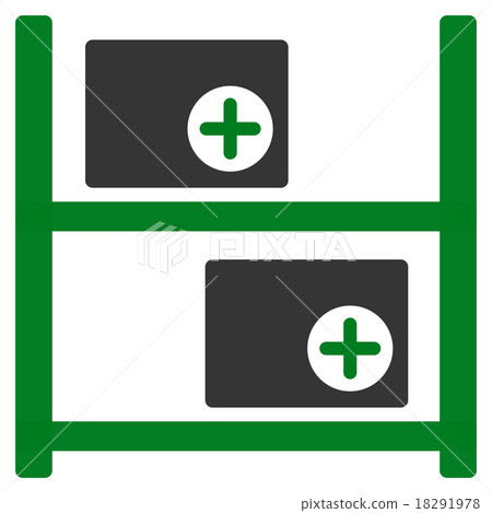 Medical Warehouse Icon 18291978