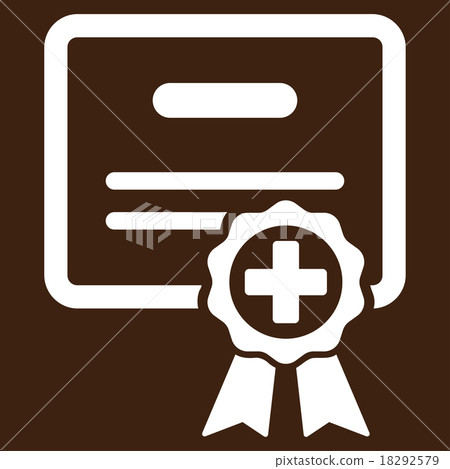 Medical Certificate Icon Medical Certificate Icon 18292579