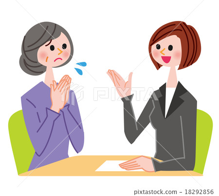 談話的女人 18292856