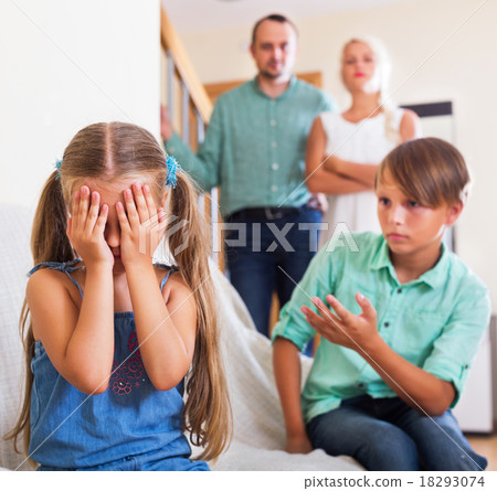 Quarrel between kids Quarrel between kids 18293074