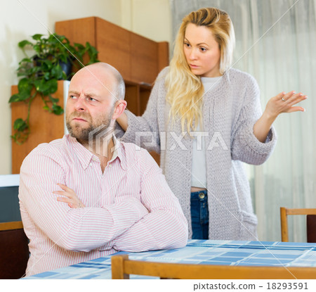 Casual family having quarrel 18293591