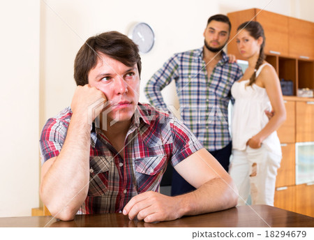 Quarrel in young polygamous family 18294679