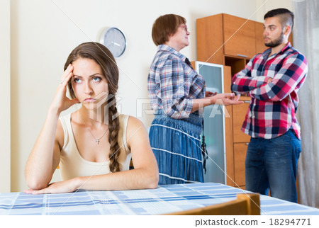 family quarrels with the husbands mother family quarrels with the husbands mother 18294771