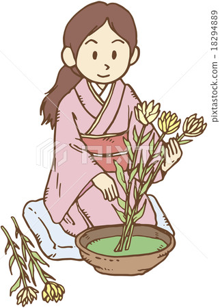 種花的女人 18294889