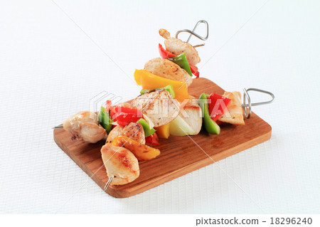 Chicken skewers Chicken skewers 18296240