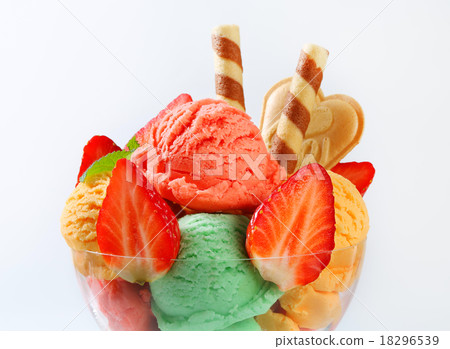 Ice cream sundae 18296539